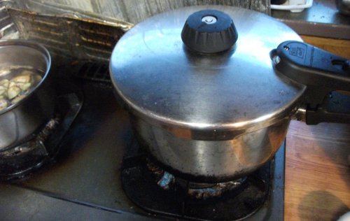 マクロビオテイック料理･玄米の炊き方４